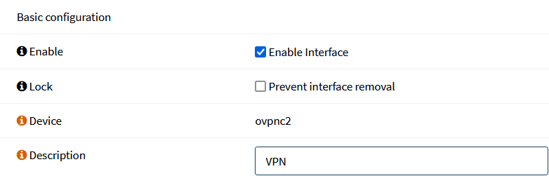 VPN_ Interfaces